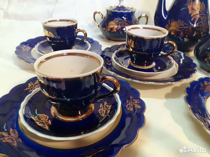 Кофейный сервиз СССР, Довбышский фарфоровый завод