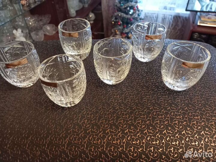 Хрустальные рюмки СССР