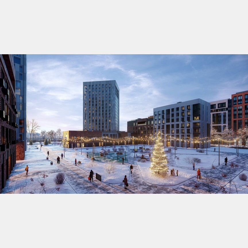 1-к. квартира, 49,1 м², 6/19 эт.