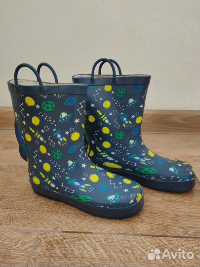 Детские резиновые сапоги 34