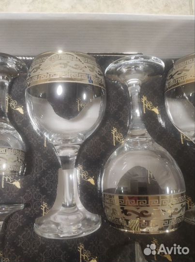 Гусь хрустальный набор