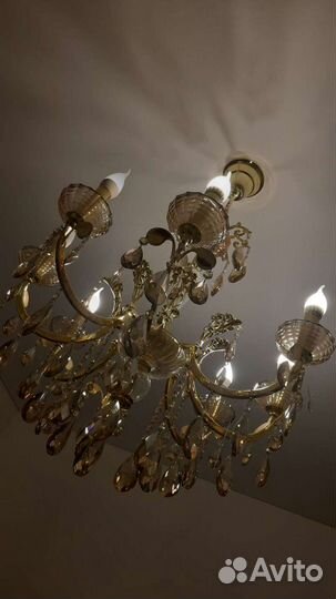 Люстра хрустальная