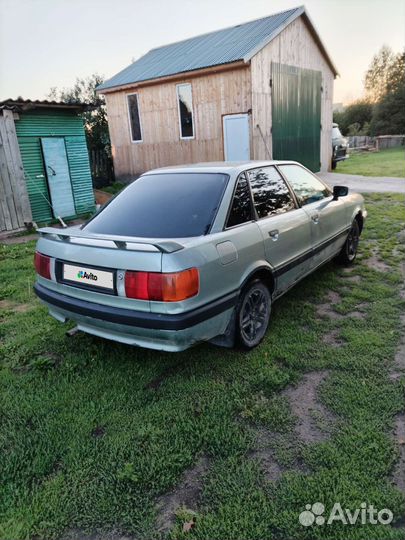 Audi 80 1.8 МТ, 1990, 400 000 км
