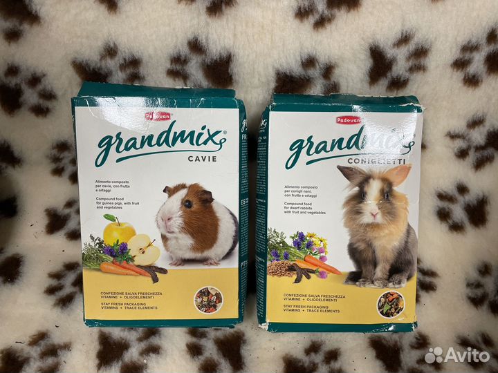 Корм для птиц, грызунов