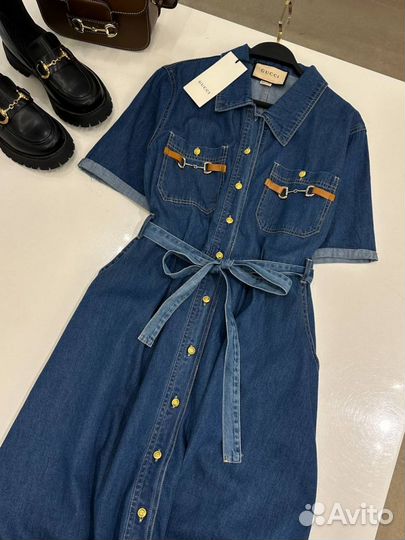 Платье джинсовое Gucci