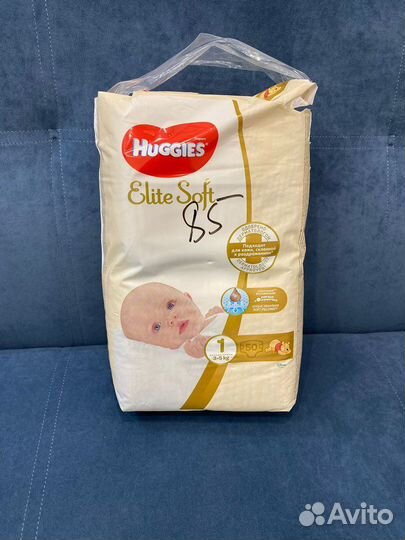 Подгузники huggies elite soft 1