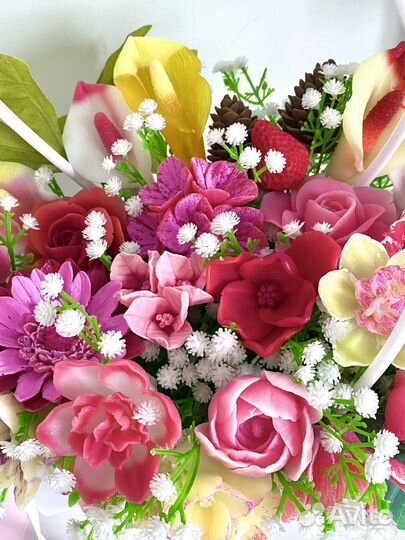 Букет из мыла