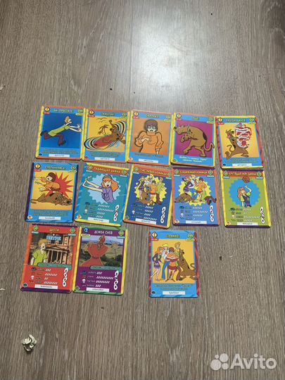 Карточки скуби ду