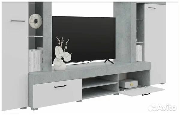 Серая гостиная (мебель в наличии)