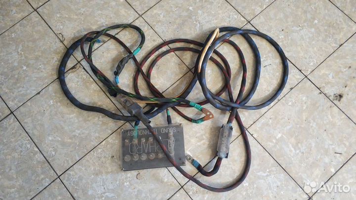 Провода под усилитель и саббуфер