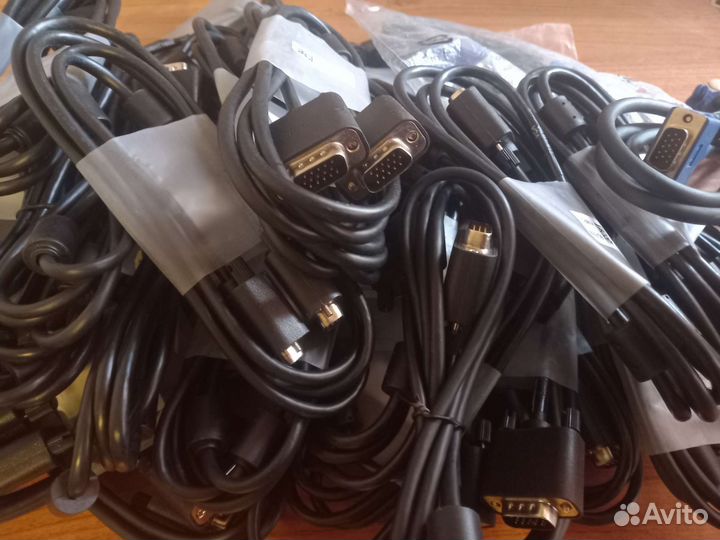 Кабели VGA/кабели питания/hdmi/переходники