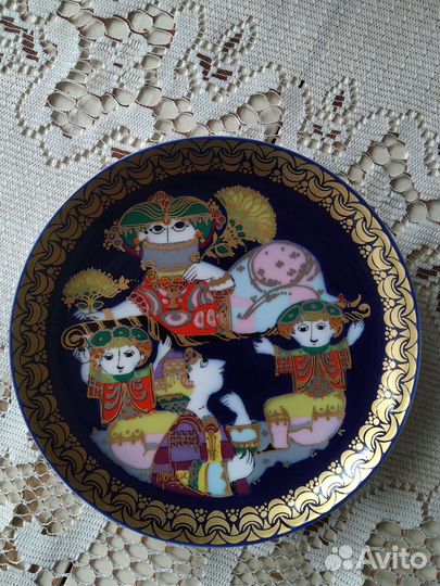 Коллекционная немецкая тарелочка