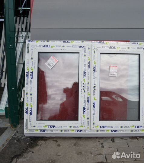 Окна 1100х800 мм пластиковые