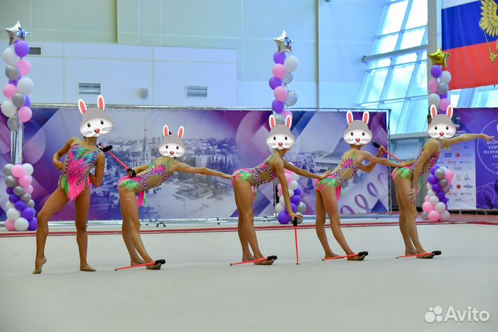 Групповые купальники для художественной гимнастики