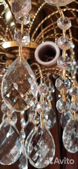 Хрустальная люстра СССР