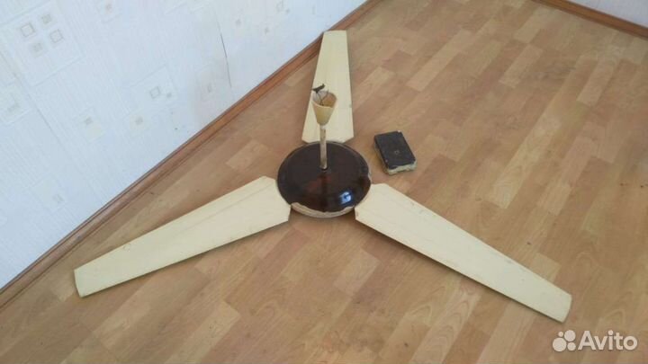 Вентилятор СССР потолочный впк-15 «зепюр»