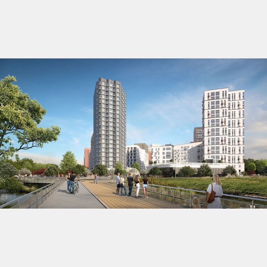 1-к. квартира, 36,1 м², 8/9 эт.