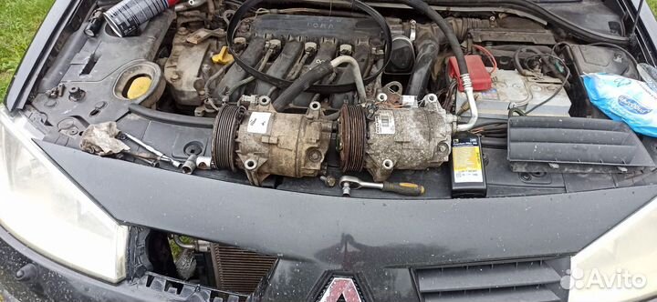Компрессор кондиционера renault megane 2 2.0