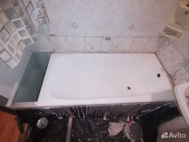 Реставрация ванн акрилом в Обнинск. За 2 часа