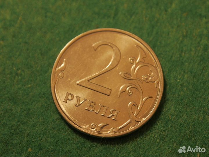 Рубли металл с дефектами печати