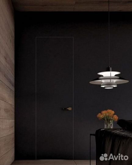 Скрытые двери под отделку