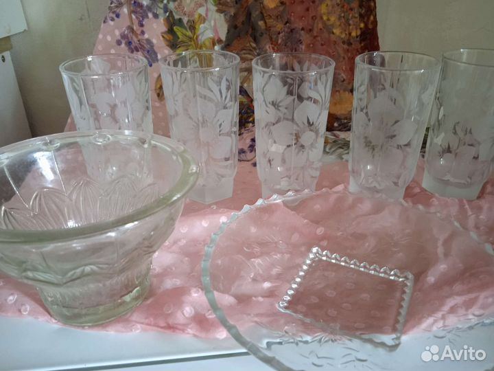 Вазочки конфетницы, СССР хрусталь