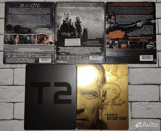 Blu-Ray Steelbook Arnold Schwarzenegger