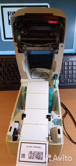 Принтер этикеток термотрансферный Zebra TLP 2824