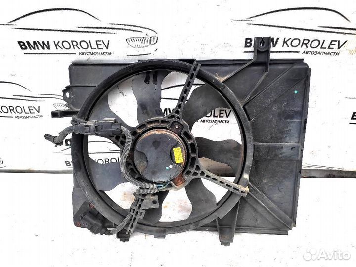 Вентилятор радиатора Hyundai Getz