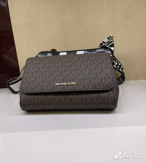 Сумка michael kors Jet Set, коричневая, оригинал