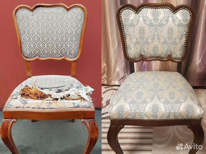 Перетяжка мебели и изготовление