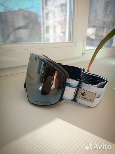 Очки Маска горнолыжная новая