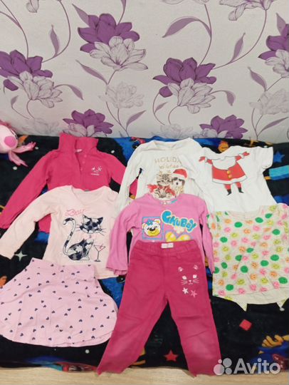 Вещи пакетом на девочку