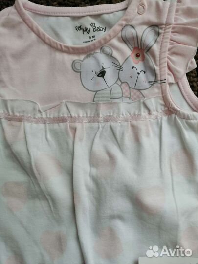 Боди для девочки новое