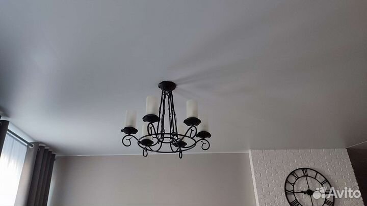 Люстра из металла