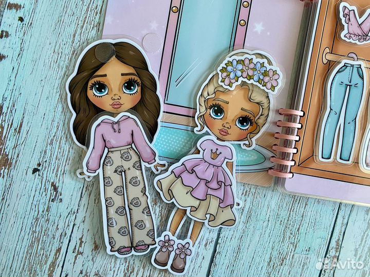 Альбом с куколками 