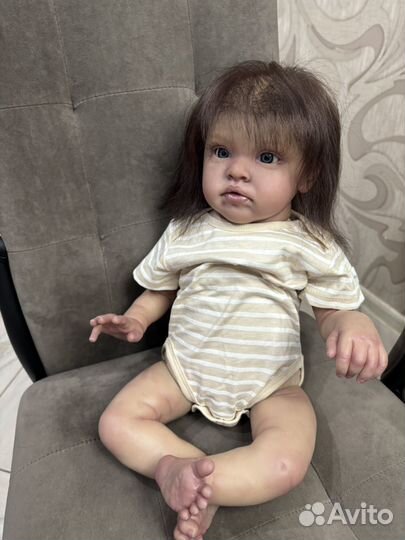 Кукла реборн шанталь