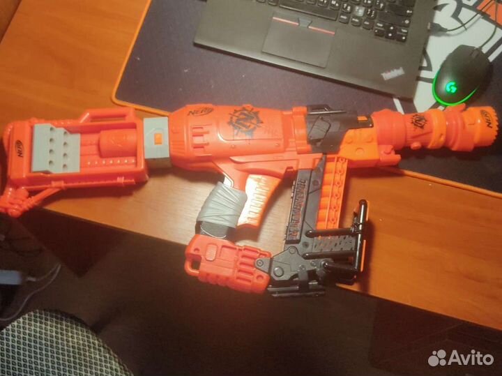 Бластер nerf nailbiter