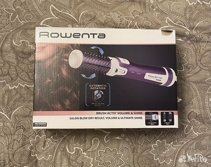 Фен-щетка Rowenta Brush Activ Volume&Shine