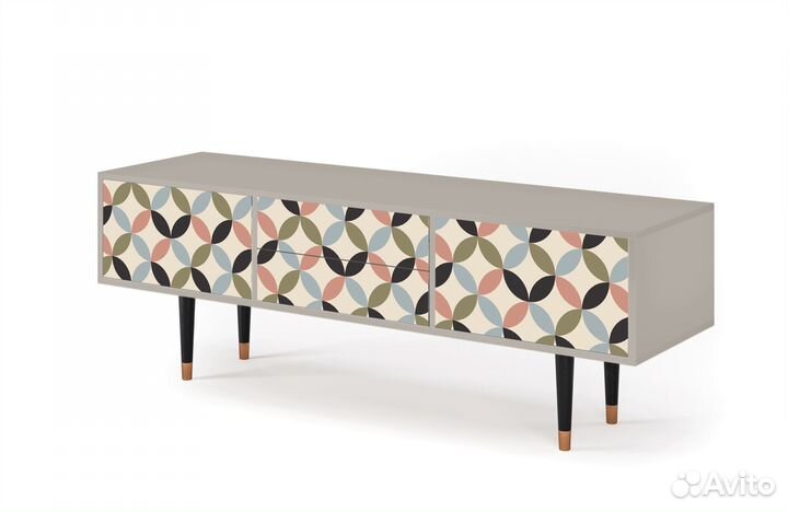 Тв-тумба T4 - Сатин - Butterfly Effect