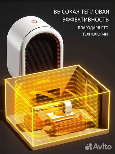 Обогреватель электрический новый тепловентилятор