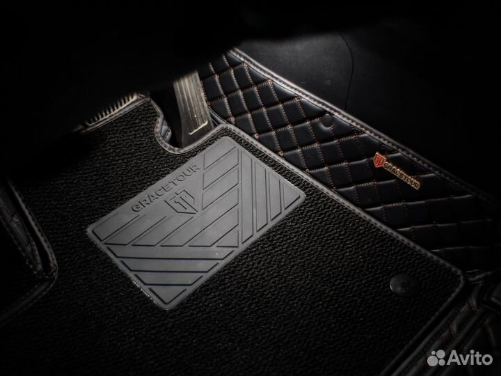 Коврики в салон из экокожи luxe в салон 5D