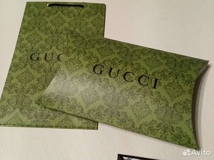 Платок Шаль серый Gucci
