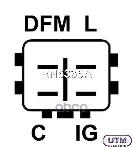 Регулятор генератора RN6335A Utm