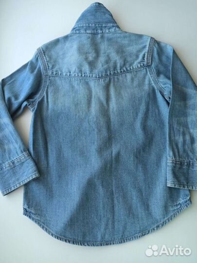 Джинсовая рубашка GAP 4 года
