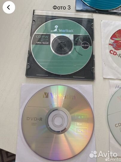 Чистые диски CD / DVD