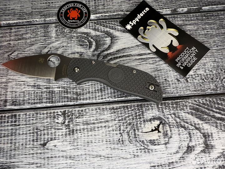 Нож Spyderco Chaparral C152PGY XHP FRN