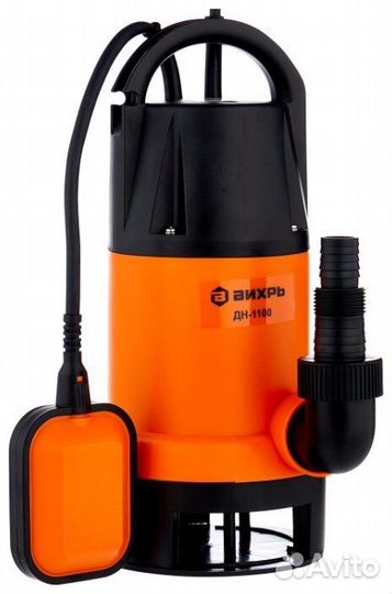 Дренажный насос вихрь дн-1100 (1100 Вт)