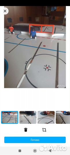 Игровые ворота для настольного хоккея