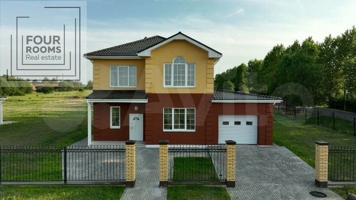 Коттедж 262,3 м² на участке 12 сот.